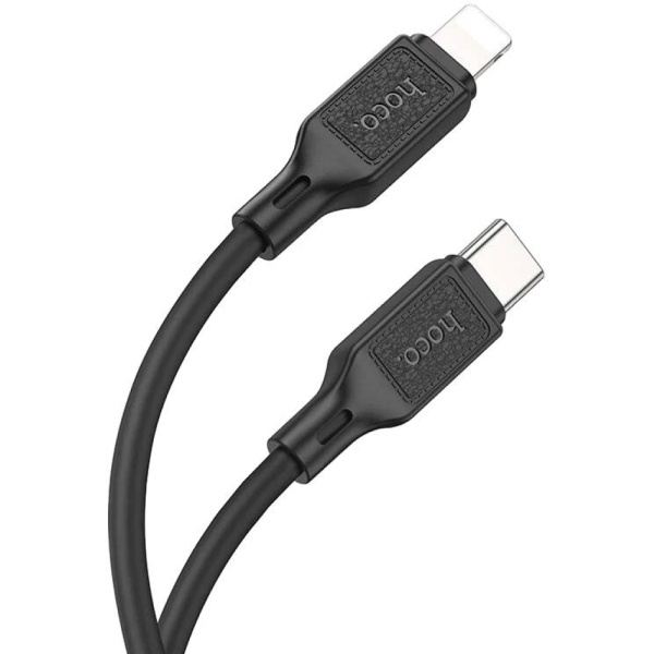 Кабель HOCO X90 Type-C Type-C cable, 1м, 3A, чёрный